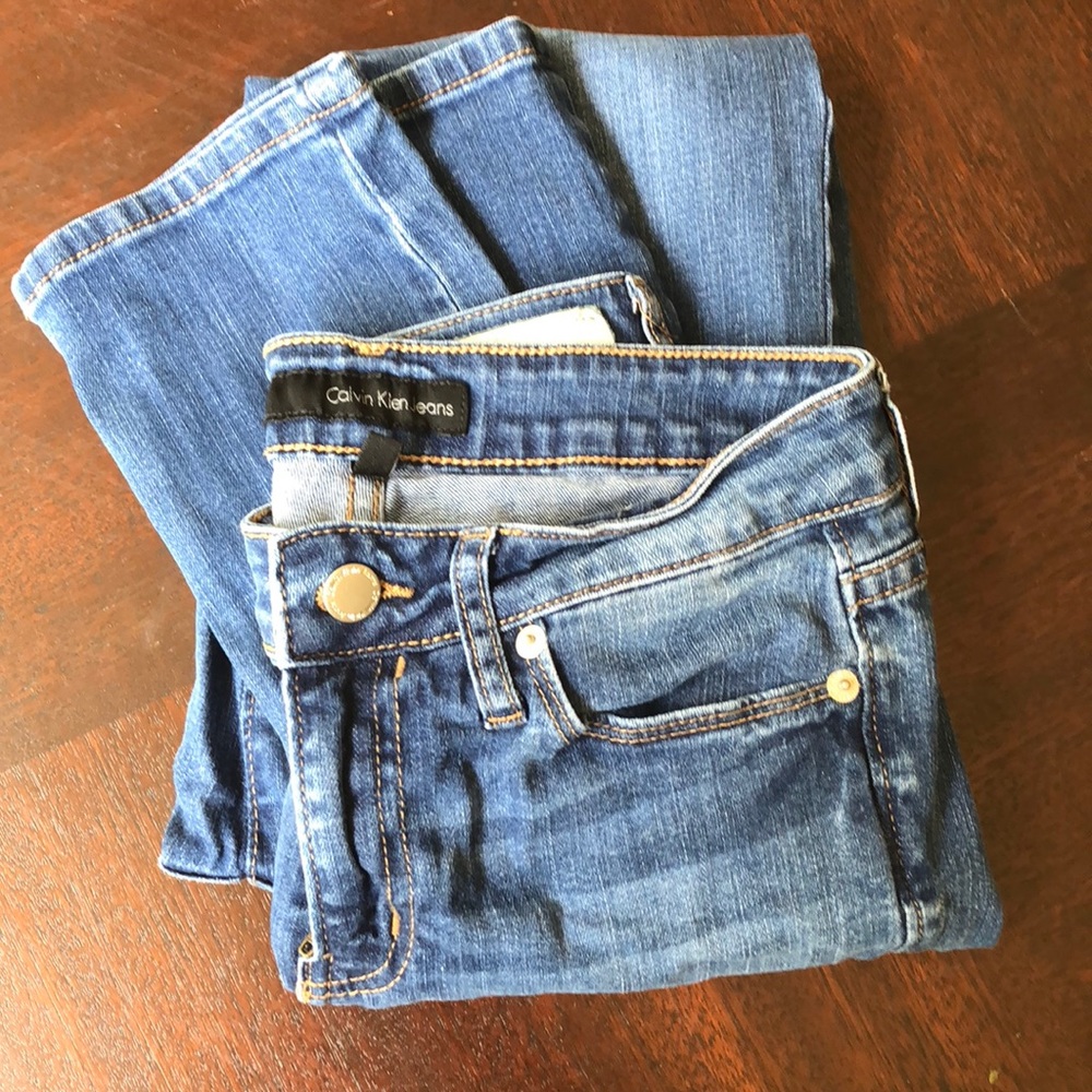 Calvin Klein skinny leg jeans